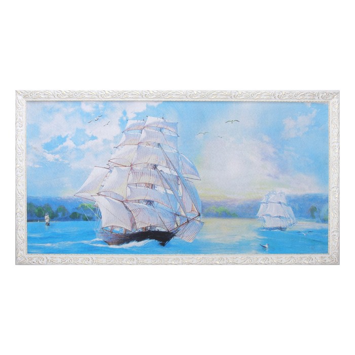 Гобеленовая картина "Морской закат" 65х120 см