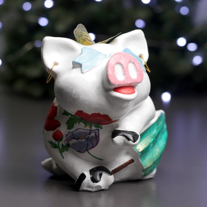 Копилка "Маруся Букет" 14,5х18х13см