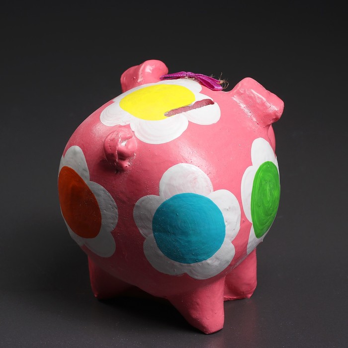 Копилка "Поросенок розовая мечта" 12х9,5х13см