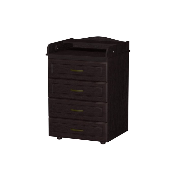 Комод пеленальный "Мишка 4", венге