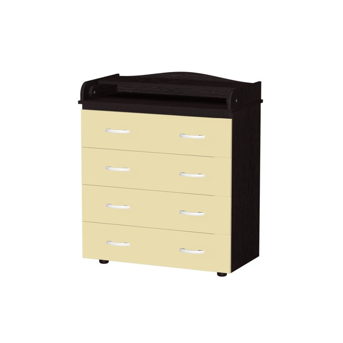 Комод пеленальный "Сашка 1", венге/слоновая кость