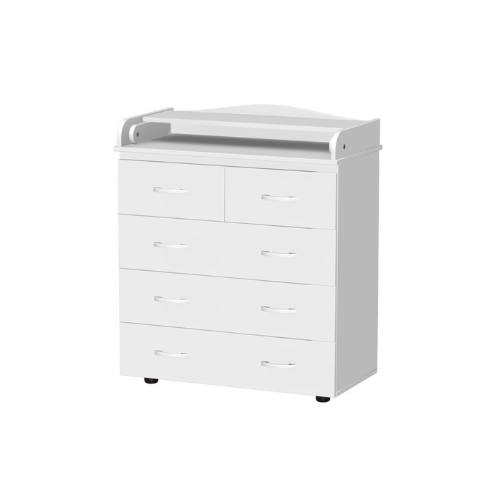 Комод пеленальный "Сашка 2", белый