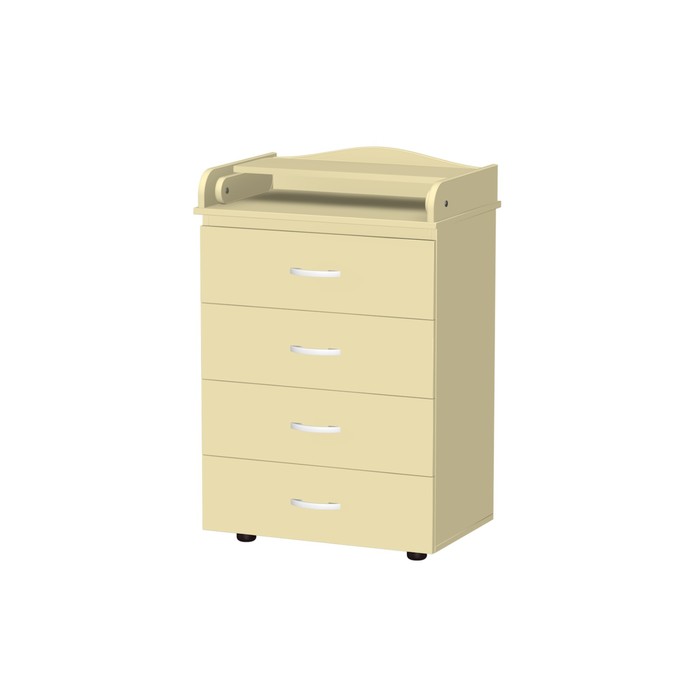 Комод пеленальный "Сашка 5", слоновая кость