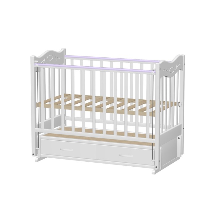 Кровать детская "Милена", белая