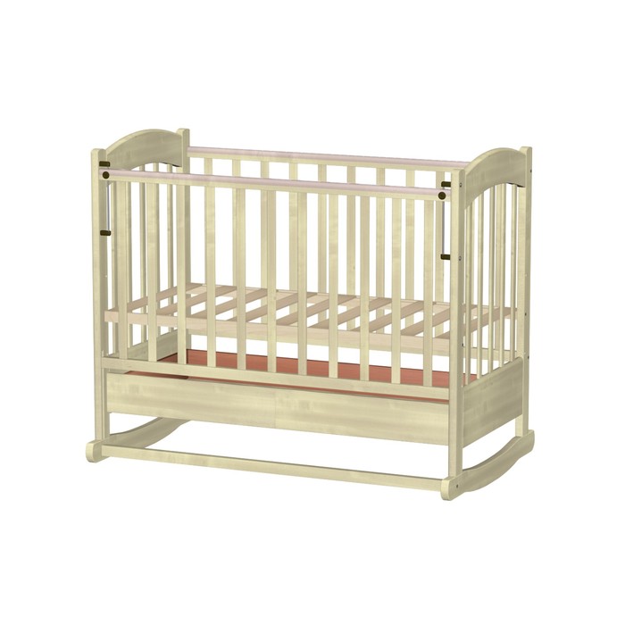 Кровать детская "Радуга 1", мёд