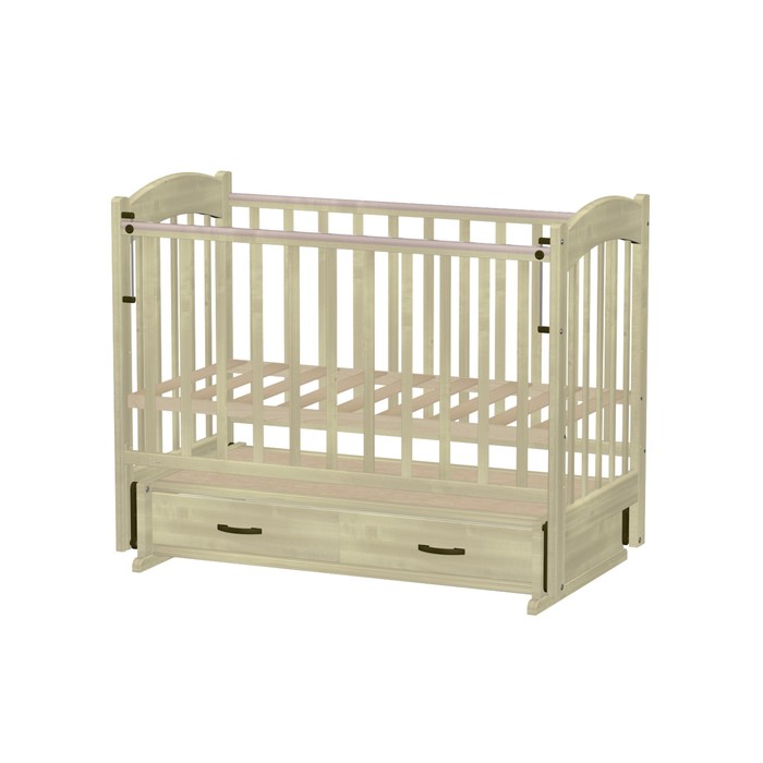 Кровать детская "Радуга 4", мёд