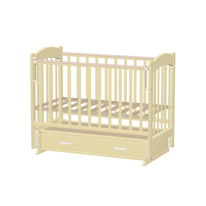 Кровать детская "Радуга 4", слоновая кость