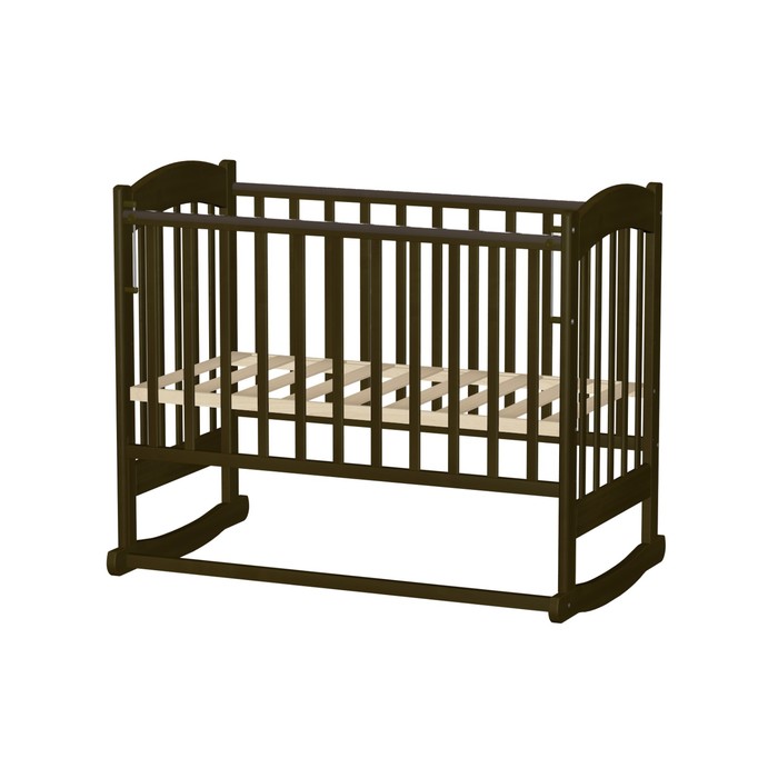 Кровать детская "Радуга 6", тёмный орех