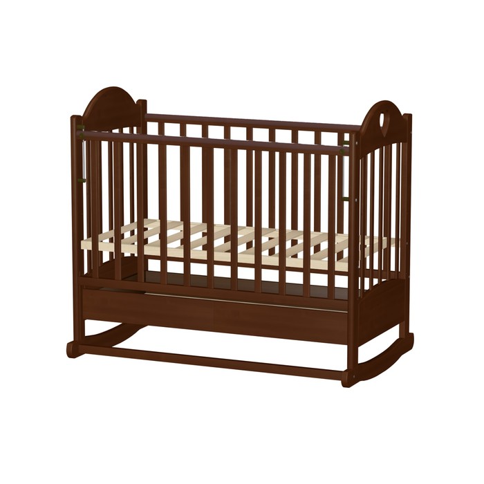 Кровать детская "Таисия 2" с сердцем, вишня