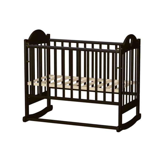 Кровать детская "Таисия 6" с сердцем, венге