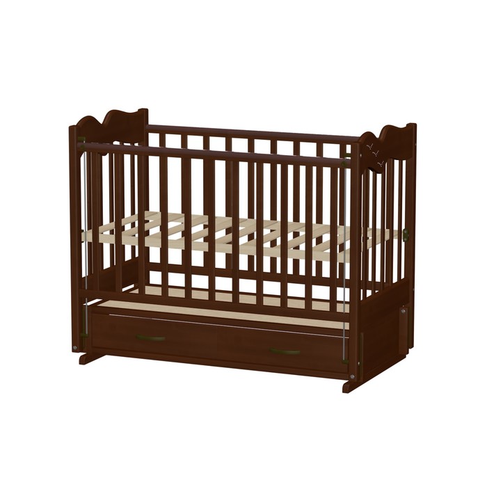 Кровать детская "Чайка" вишня