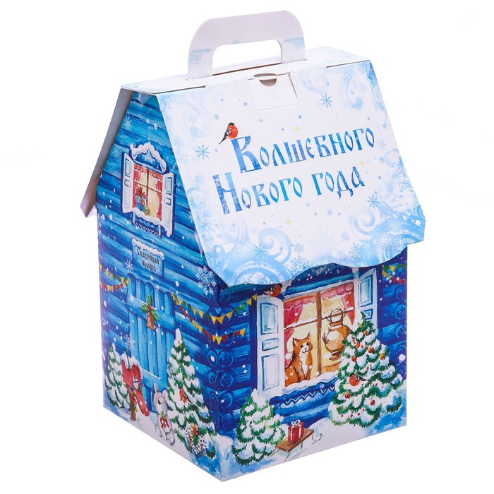 Коробка складная «Волшебного Нового года», 16,5 х 26 х16,5 см