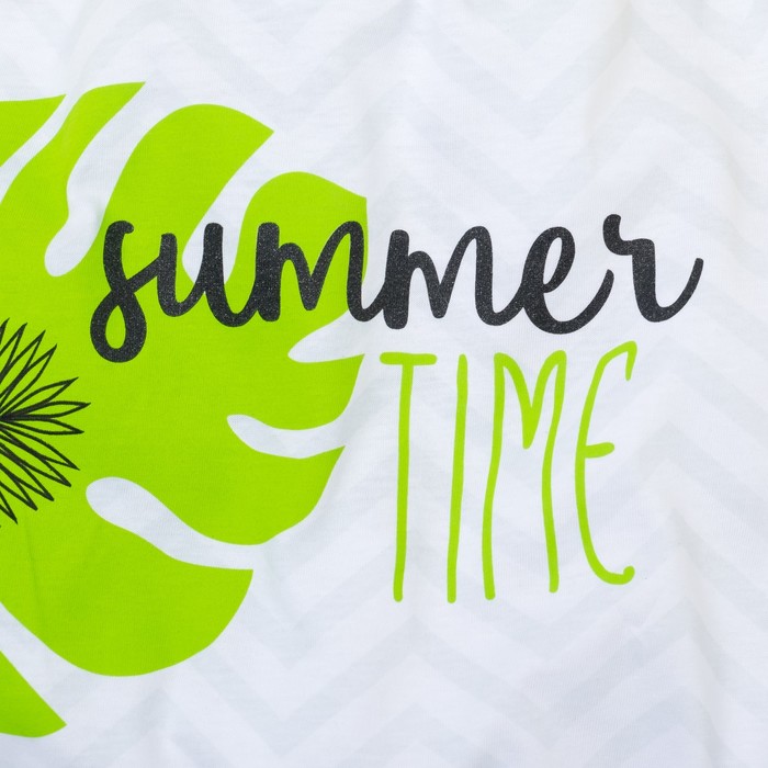 Боди без рукава (на завязках) Крошка Я "Тропики", рост 74-80см (9-12мес)