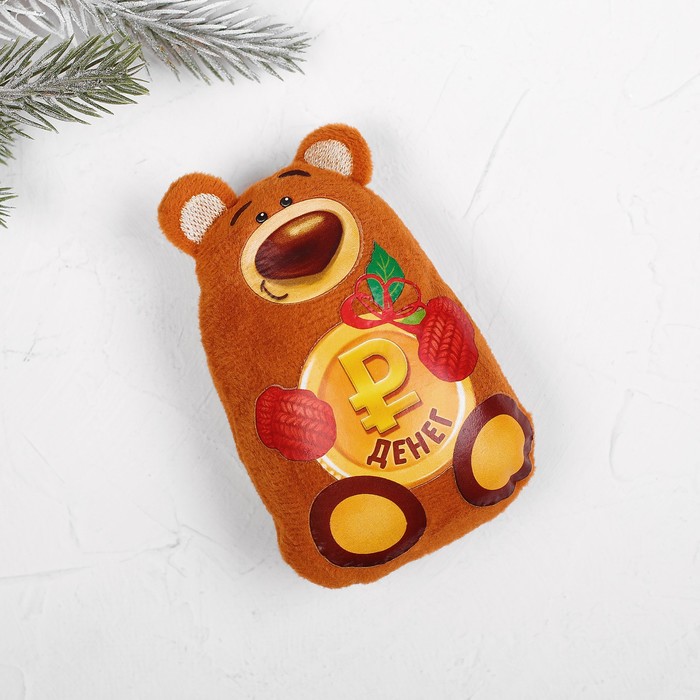 Мягкая игрушка-магнит "Денег"мишка