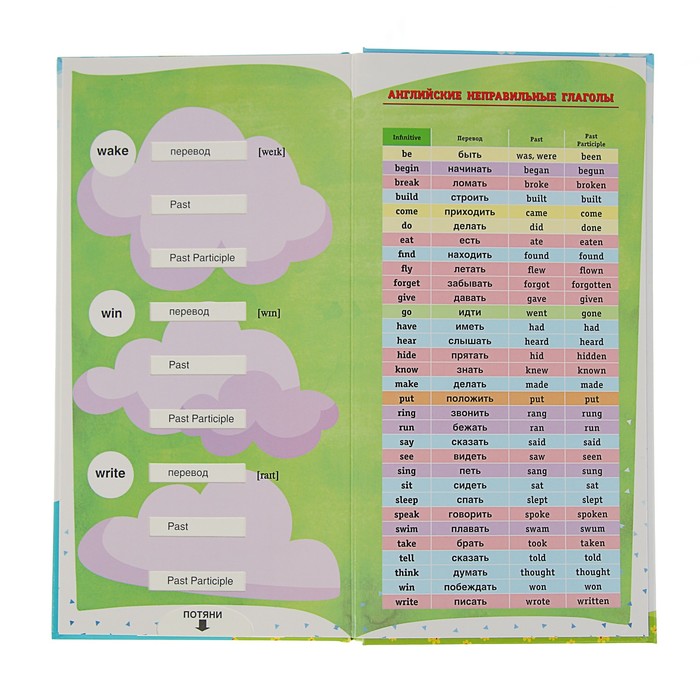 Волшебная книга. Мои первые неправильные глаголы английского языка