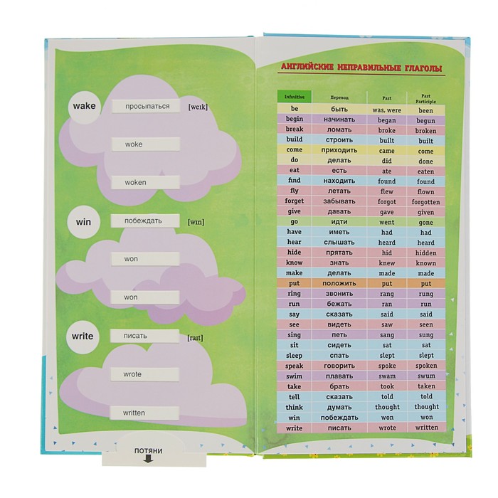 Волшебная книга. Мои первые неправильные глаголы английского языка