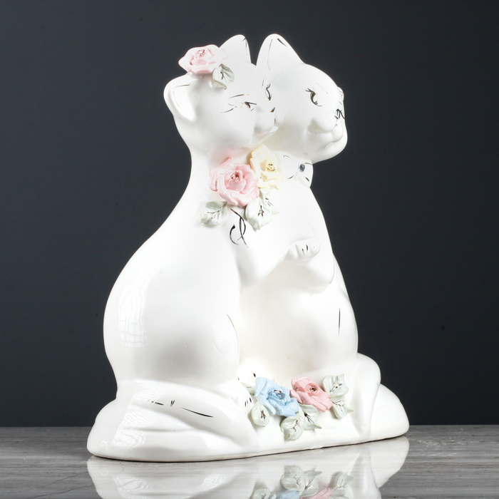 Копилка "Коты танцующие" большие лепка