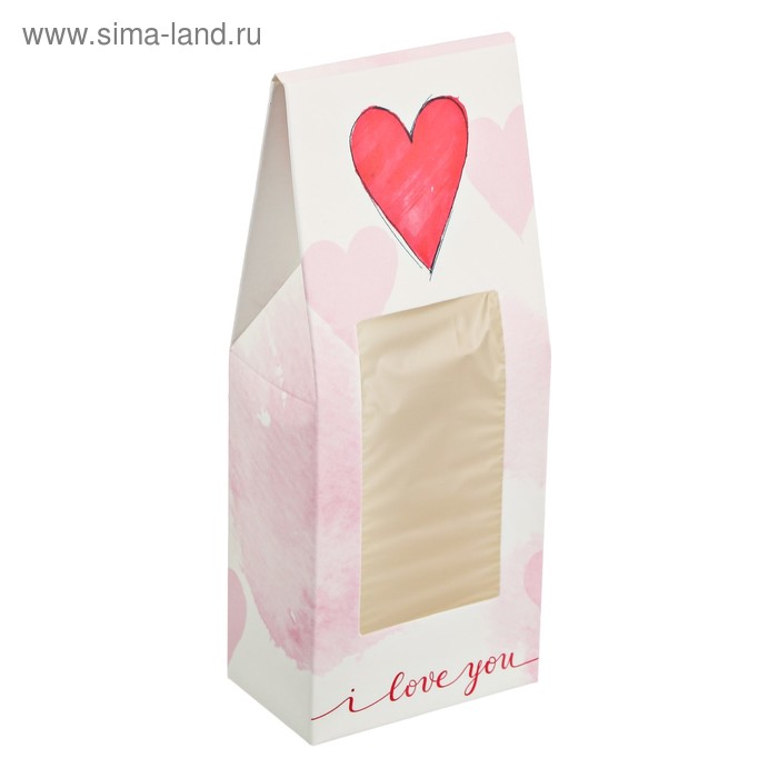 

Коробка складная I love you, 6 × 14,5 × 3,5 см