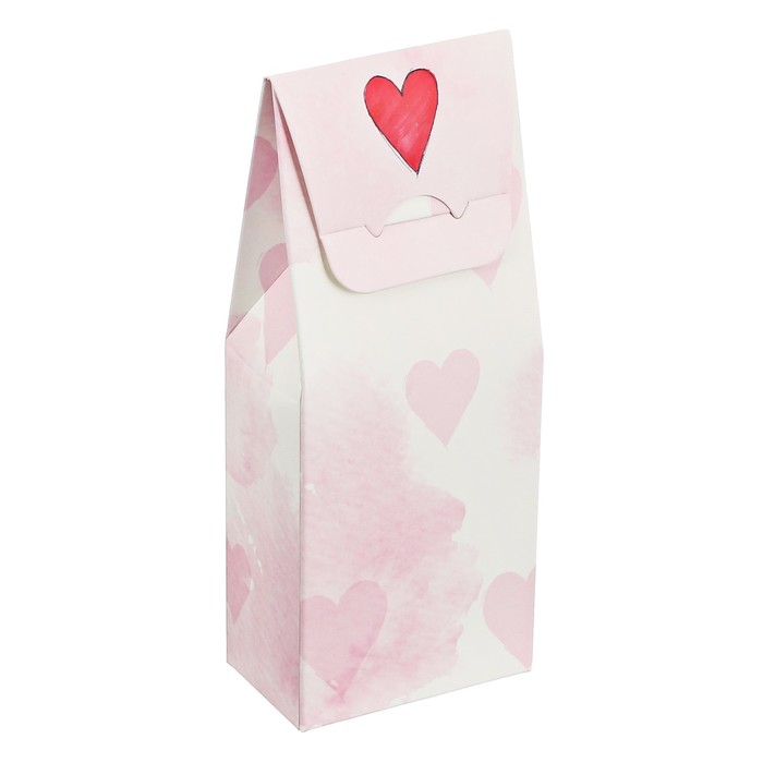 Коробочка для сладостей I love you, 6 х 14,5 х 3,5 см