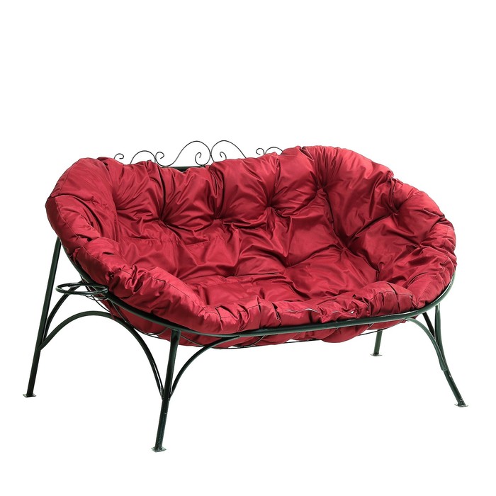 Скамейка садовая, двухместная 92*183*100 см