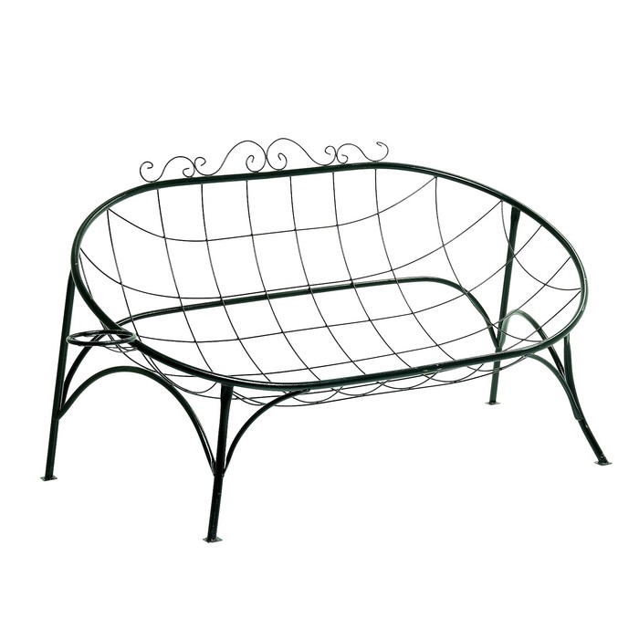 Скамейка садовая, двухместная 92*183*100 см