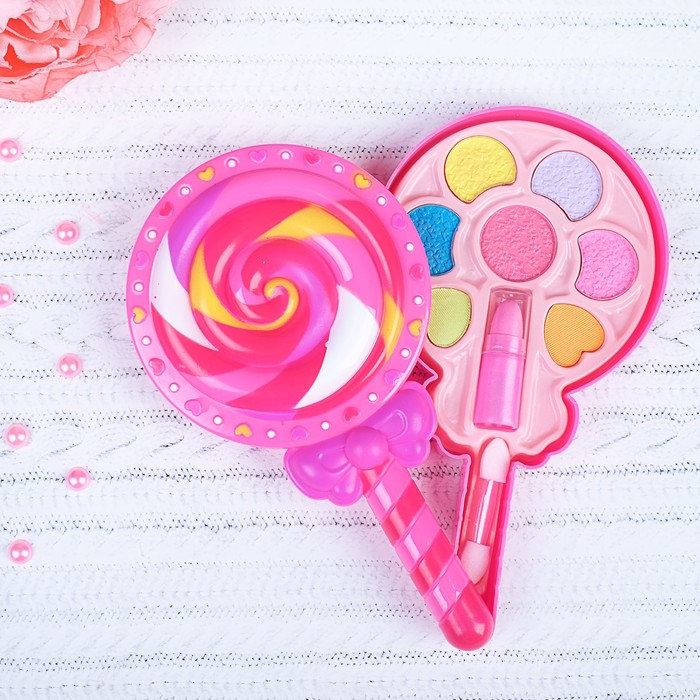 Набор детской косметики и аксессуаров "Карамельной настроение"