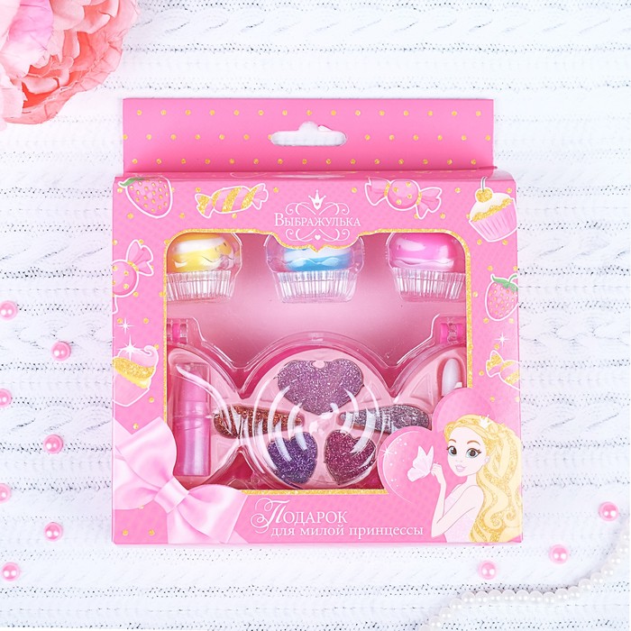 Набор детской косметики и аксессуаров &quot;Подарок для прицессы&quot;