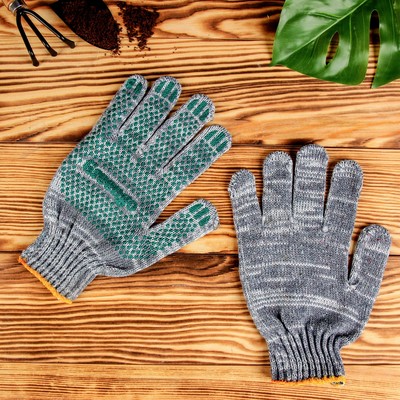 Перчатки, х/б, Greengo