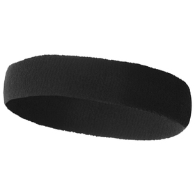 Спортивная повязка на голову 17 х 5,5 см, цвет чёрный Ош
