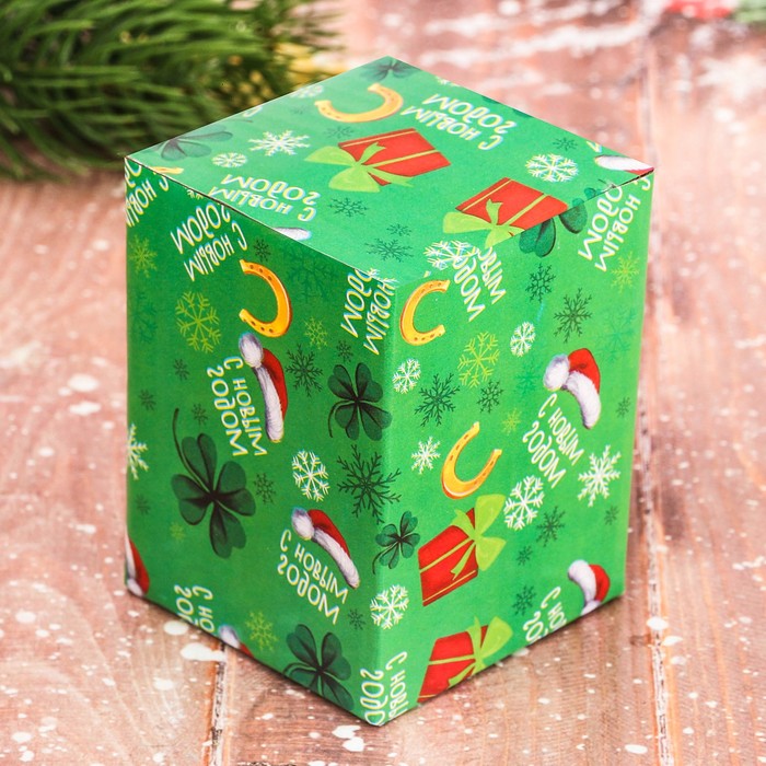 Сувенир снежный шар "Достатка в Новом Году!!", 5 х 6,5 см