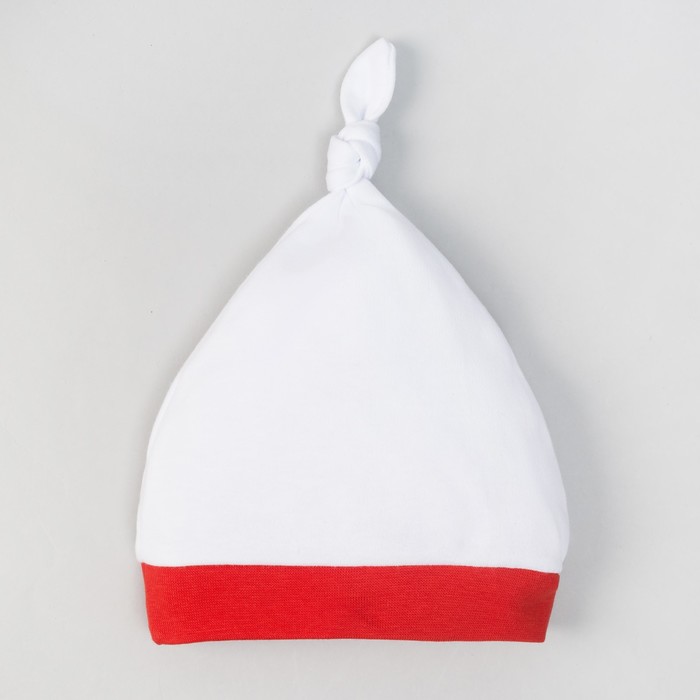 Чепчик (шапочка) "Любимчик деда мороза", размер 40, 1-3 мес 2412963