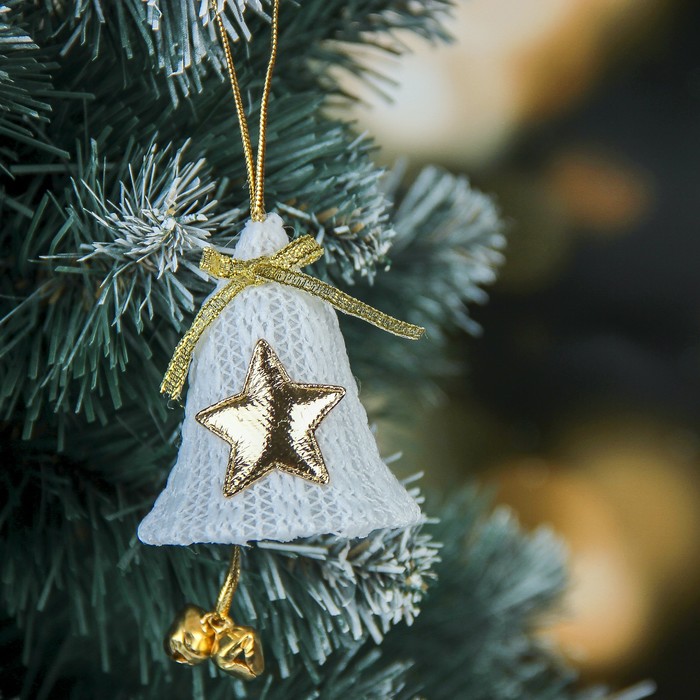 Мягкий колокольчик вязаный 8 см