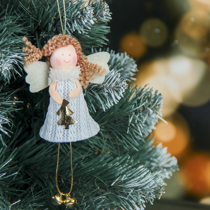 Мягкая девочка колокольчик 13 см