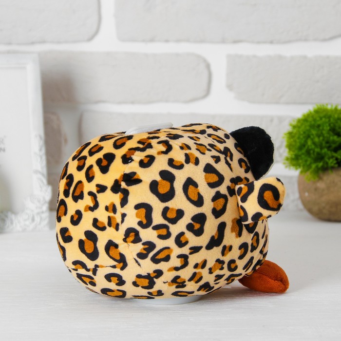Мягкая игрушка-копилка "Леопард" со звуком, с подсветкой