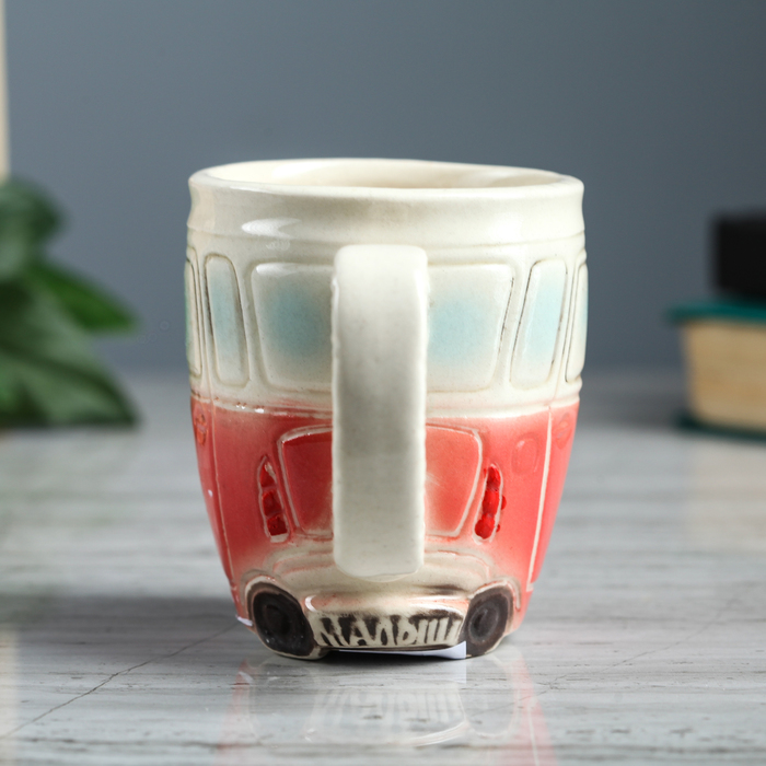 Кружка 200мл. "Малыш" красная