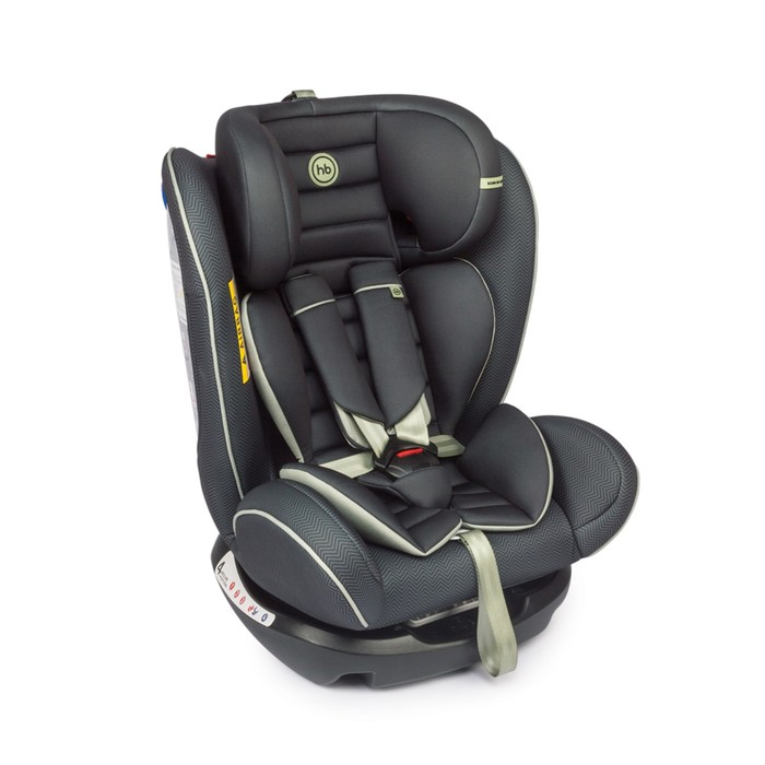 Автокресло Happy Baby SPECTOR , группа: 0+/ 1/2/3, (0-36 кг), чёрный