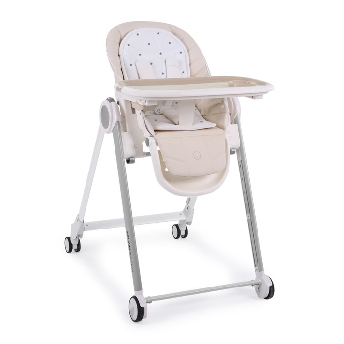 Стульчик для кормления Happy Baby BERNY "Звёзды", бежевый