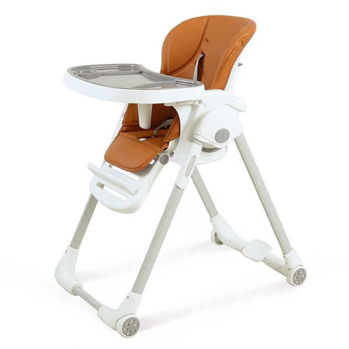 Стульчик для кормления Happy Baby PAUL, коричневый