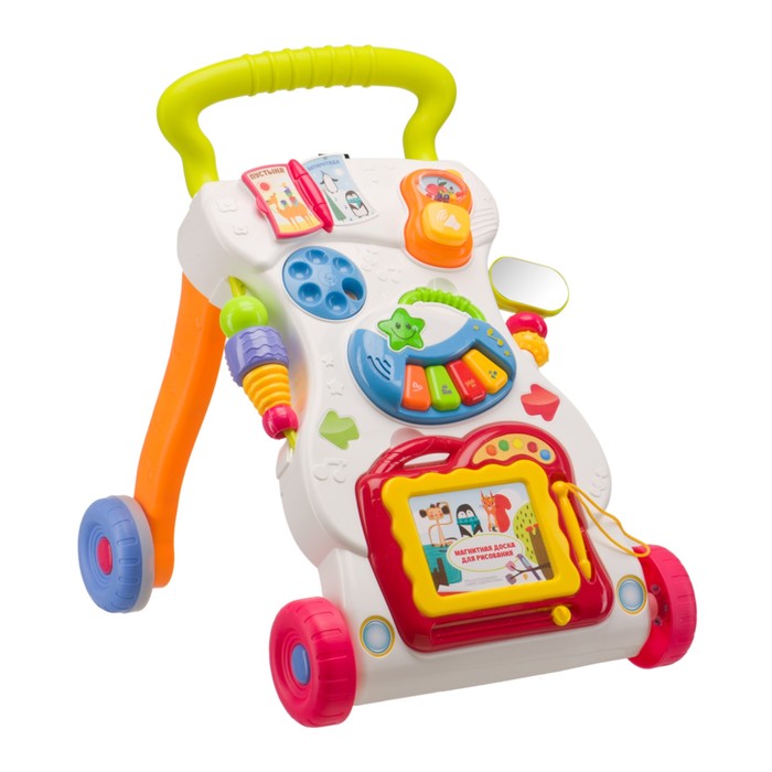 Каталка-ходунки c развивающим центром Happy Baby JUNIOR