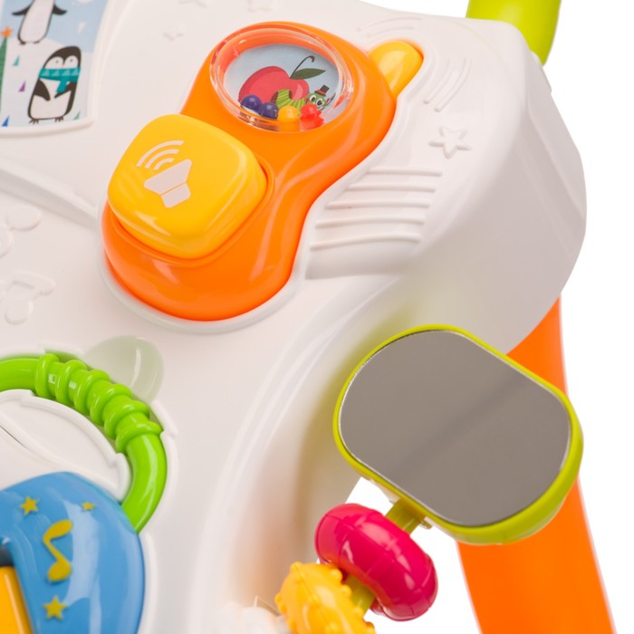 Каталка-ходунки c развивающим центром Happy Baby JUNIOR