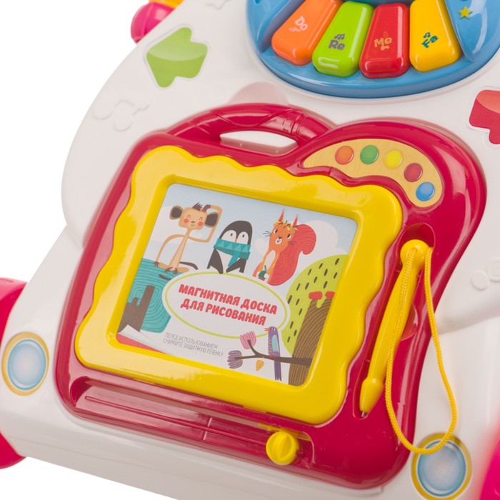 Каталка-ходунки c развивающим центром Happy Baby JUNIOR