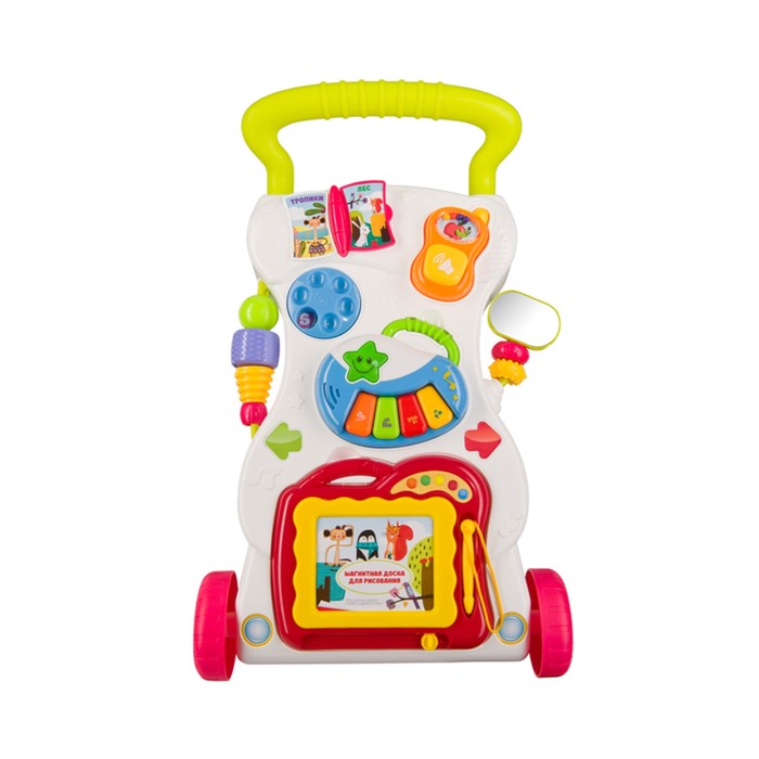 Каталка-ходунки c развивающим центром Happy Baby JUNIOR