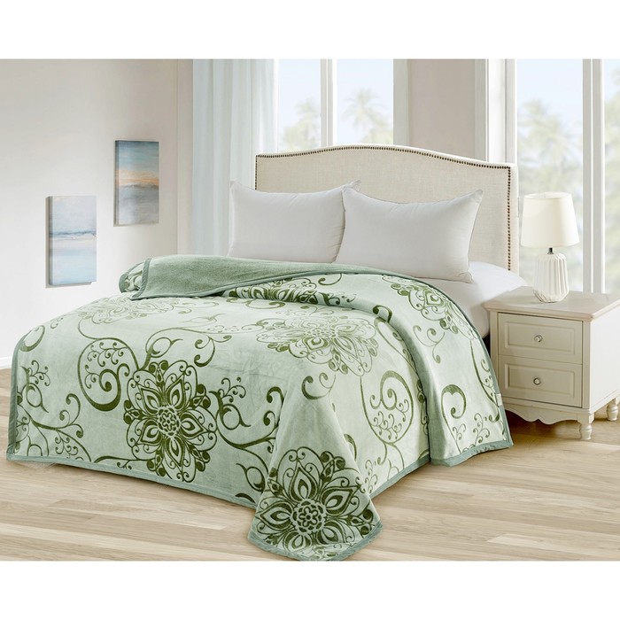 Плед Bicolor, размер 200х220 см, микрофибра 3008-23