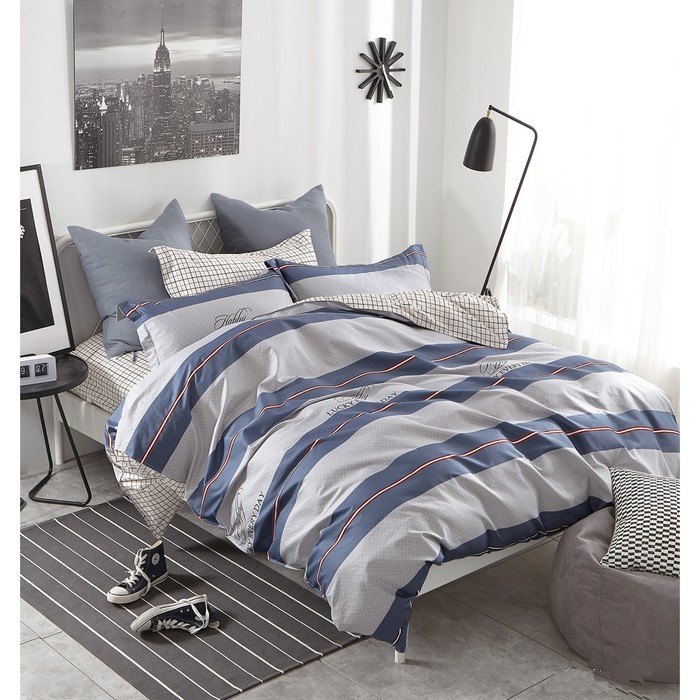 КПБ 2 сп, 220х245 см, 180х210 см, 50х70 см-2 шт., сатин TPIG2-409-50