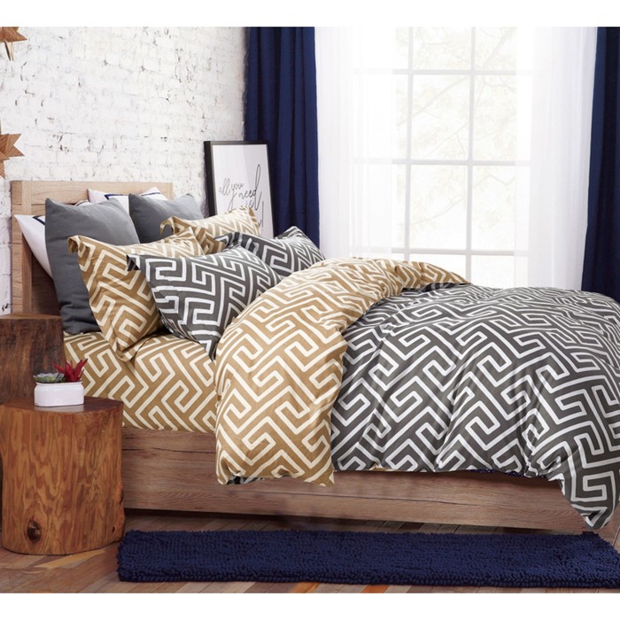 КПБ евро, 230х250 см, 200х220 см, 50х70 см, 70х70 см по 2 шт., сатин TPIG6-161