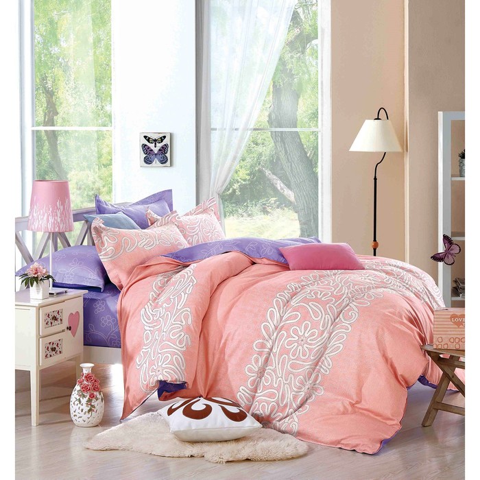 КПБ евро, 230х250 см, 200х220 см, 50х70 см, 70х70 см по 2 шт., сатин TPIG6-176