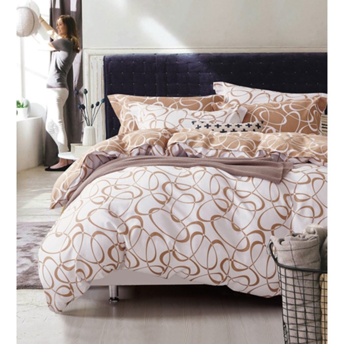 КПБ евро, 230х250 см, 200х220 см, 50х70 см, 70х70 см по 2 шт., сатин TPIG6-156