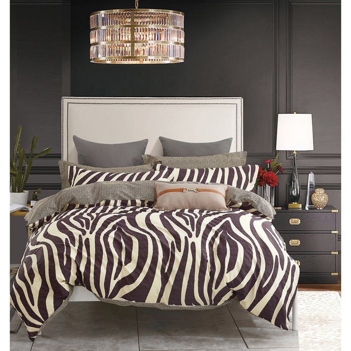 КПБ евро, 230х250 см, 200х220 см, 50х70 см, 70х70 см по 2 шт., сатин TPIG6-146