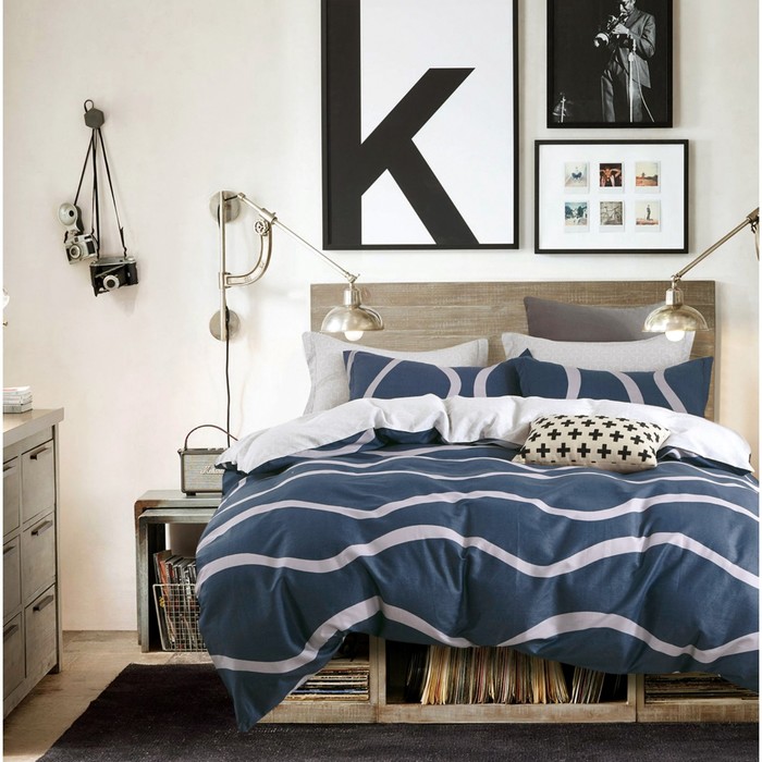 КПБ евро, 230х250 см, 200х220 см, 50х70 см, 70х70 см по 2 шт., сатин TPIG6-151