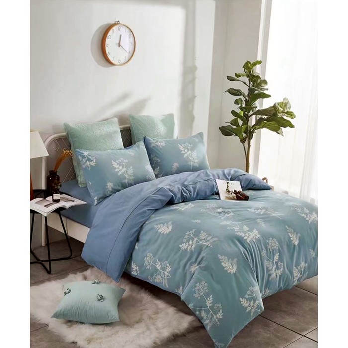 КПБ евро, 240х260 см, 200х220 см, 50х70 см-2 шт., жаккард WC03-02